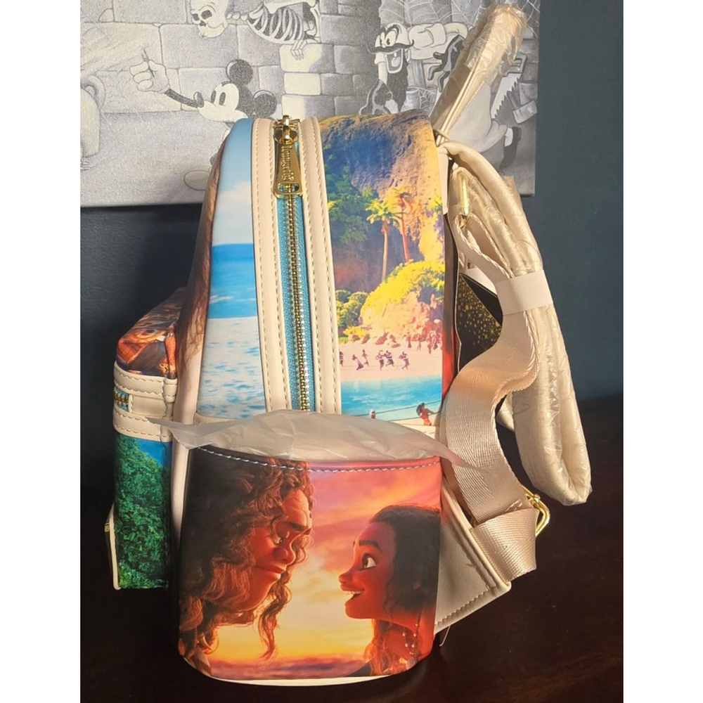 Loungefly Disney Moana Princess Scenes Backpack - Picture 6 of 9
